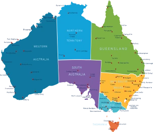 Gold Coast Service Areas Map